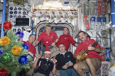 Российский космонавт рассказал о меню своего новогоднего стола на МКС