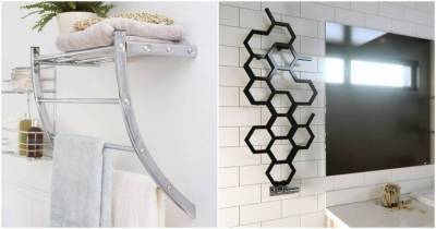 Не только практичный, но и красивый элемент ванной комнаты — полотенцесушители