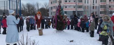 В мкр. «Столичный» в Красногорске прошел новогодний праздник двора