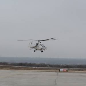 На запорожском предприятии «Мотор Сич» успешно испытали лопасти для вертолетов. Фото