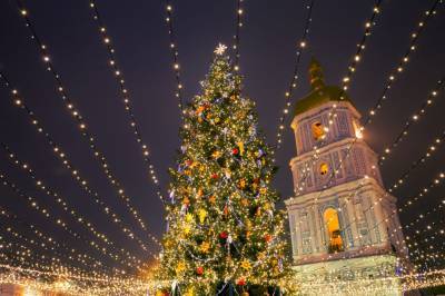 Главная елка Киева попала в Топ-10 новогодних деревьев Европы