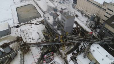 По факту пожара на маслозаводе в Липецкой области начата проверка