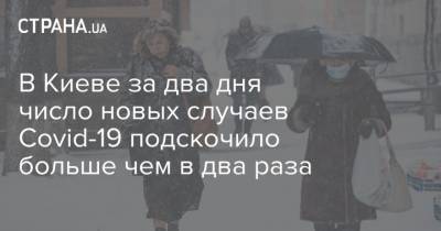 В Киеве за два дня число новых случаев Covid-19 подскочило больше чем в два раза