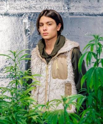 Eco-ELLE: куртки и жилеты Ksenia Schnaider с мехом из конопли
