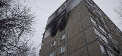 Газ и свет дали почти во все квартиры пострадавшего от взрыва газа дома на улице Березовской