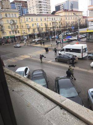 В центре Грозного боевики напали на полицейских