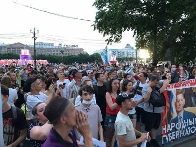 «ОВД-Инфо»: с начала протестов в Хабаровском крае силовики провели 185 задержаний