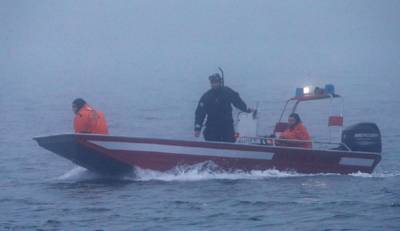 Крушение судна "Онега" в Баренцевом море: появилось видео с места поисковой операции