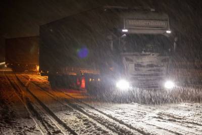 Аварии и отключения электричества: снежный хаос на западе Германии