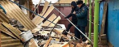 При взрыве газа в Калмыкии рухнул дом, пострадали люди