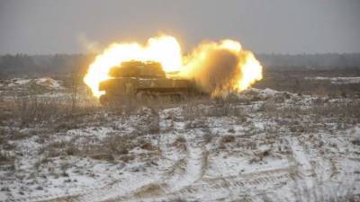 Самоходная артиллерия «Холодного Яра» усовершенствовала мастерство стрельбы в упор (ФОТО)