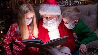 Голикова попросила Деда Мороза и Снегурочку соблюдать дистанцию, вручая подарки