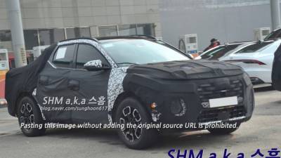 Hyundai начал тестировать пикап Santa Cruz.