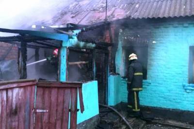 В Черниговской области при пожаре в доме погибли женщина и ее пожилая мать