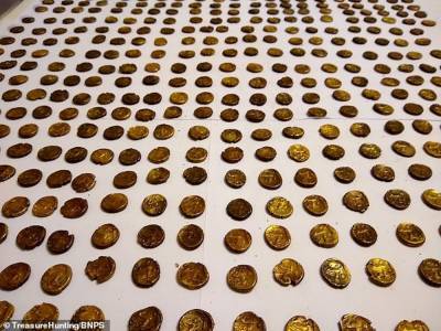 Мужчина нашел золотой клад возрастом 2 тысячи лет