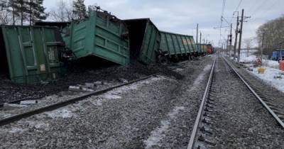 Восстановлено движение поездов после схода 29 вагонов в Забайкалье
