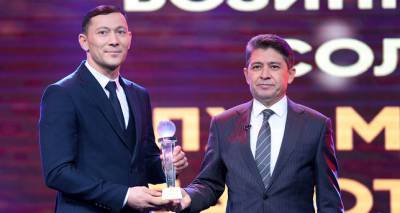 Илхомджон Баротов – лучший футболист Таджикистана 2020 года