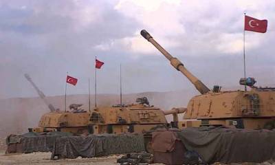 Турецкие САУ остановили наступление сирийской армии