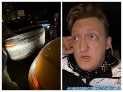 Блогер из Кузбасса на Tesla снова попал в ДТП в Москве