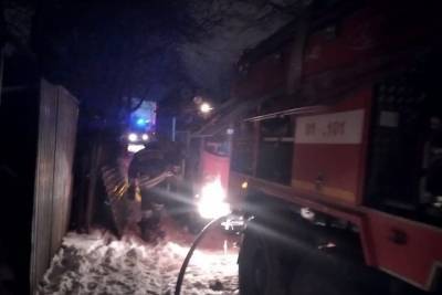Появились фотографии с места пожара в Рязани с четырьмя погибшими