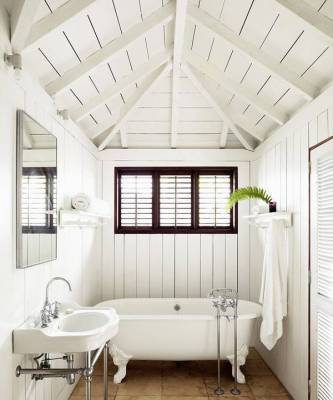 Белые ванные комнаты: 45 вдохновляющих интерьеров - skuke.net