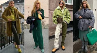 Больше цвета: как носить все оттенки зеленого этой зимой