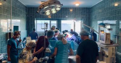 Львівські трансплантологи вперше провели пересадку печінки