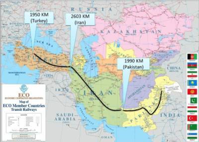 Турция, Иран и Пакистан свяжутся с Китаем «грандиозным» проектом