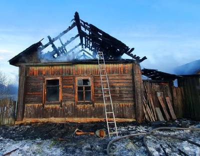 В Смоленской области мужчина получил ожоги, зайдя в свой дом