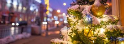 Город зажёг огни: новогодняя иллюминация в Гомеле