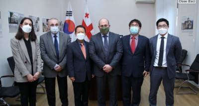 Корея предоставила Грузии гуманитарную помощь для борьбы с пандемией