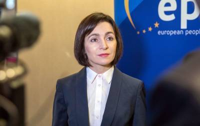 Санду планирует начать процедуру роспуска парламента Молдовы