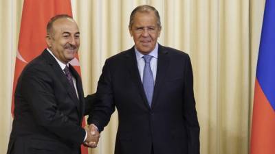 Лавров: РФ и Турция будут способствовать реализации договоренностей по НКР