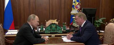 Чубайс общался с Путиным перед отставкой с поста главы «Роснано»