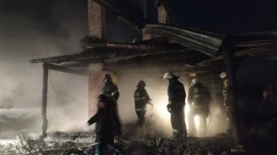 Дети сгорели в дачном доме под Клином