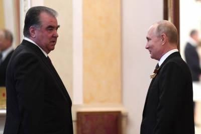 Президенты России и Таджикистана обсудили укрепление двусторонних отношений