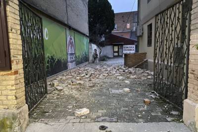 В Хорватии произошло второе за сутки землетрясение
