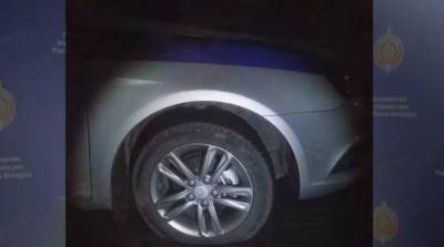 Видеофакт. Барановичский учитель умышленно повредил милицейский автомобиль