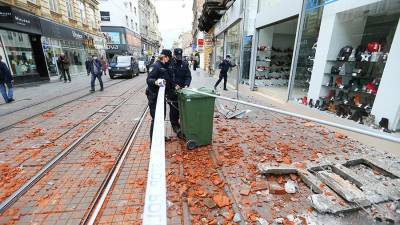 Власти Хорватии призвали граждан помочь пострадавшим от землетрясения