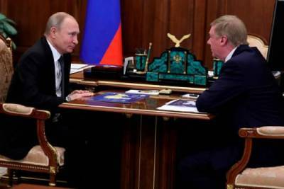 Чубайс рассказал, о чем просил Путина перед увольнением из «Роснано»