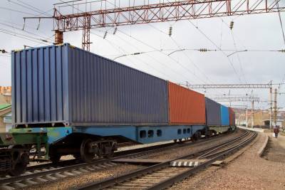 За год Китай переправил в Украину 22 контейнерных поезда