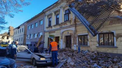 В Хорватии произошло новое мощное землетрясение
