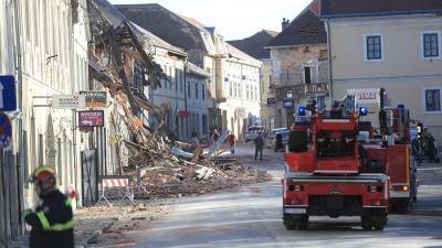 Власти Словении сообщили о повреждении зданий после землетрясения в Хорватии