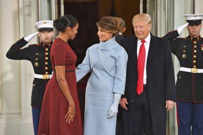 Американцы восхитились Дональдом Трампом и женой Обамы