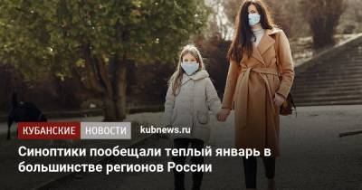 Синоптики пообещали теплый январь в большинстве регионов России