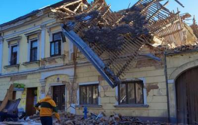 В Хорватии от землетрясения пострадали десятки человек