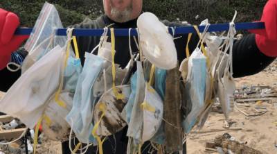 О загрязнении Мирового океана масками предупредили экологи
