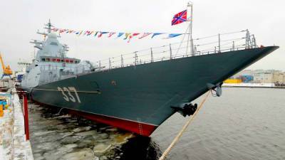 Корвет «Гремящий» принят в состав ВМФ России