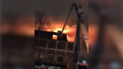 Пожар в трехэтажном ресторане в Люберцах локализован