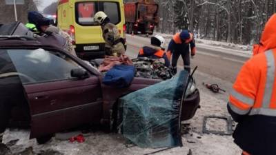 Два человека пострадали в ДТП со снегоуборочной машиной в Новгородской области